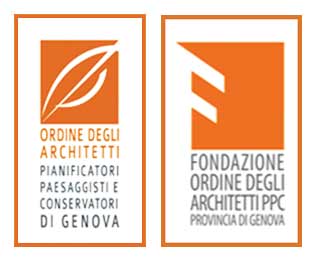 loghi ordine e fondazione architetti - Genova 2050