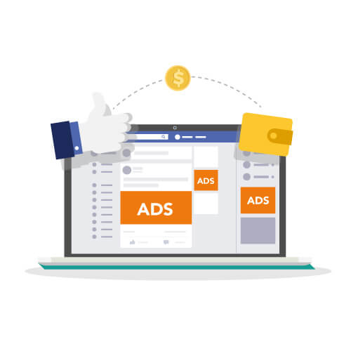 Advertising online per aziende - Campagne ADS Facebook