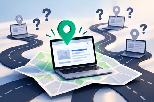 SEO per Siti Vetrina: Perché Essere Online Oggi non Basta Più: ricerca siti nel mondo posizionamento