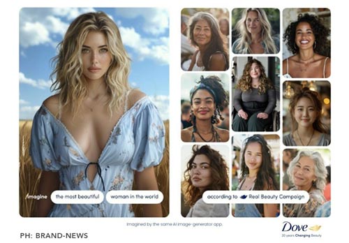 Ai advertising: spot Dove realizzato con AI