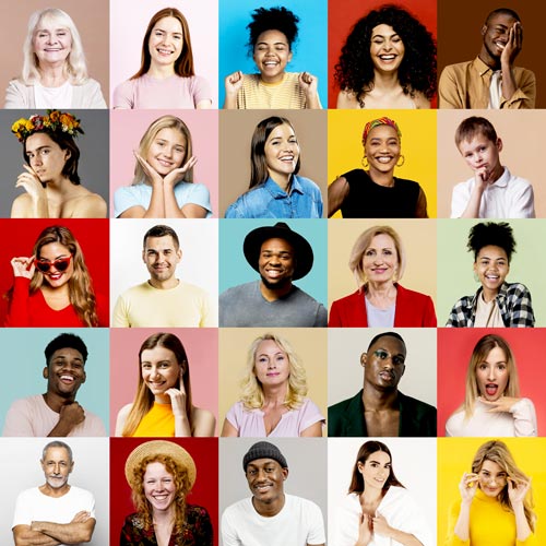 Analisi del target: diverse età di persone