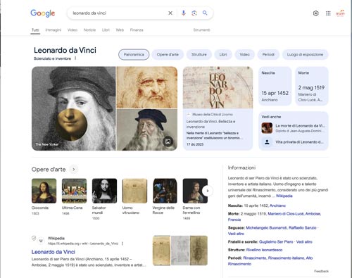 Consulente seo Milano: Leonardo da Vinci