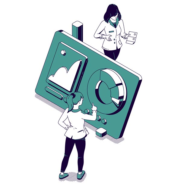Creare Logo con AI: Vantaggio Reale o Sopravvalutato? Creare Logo con AI: rappresentazione di persone