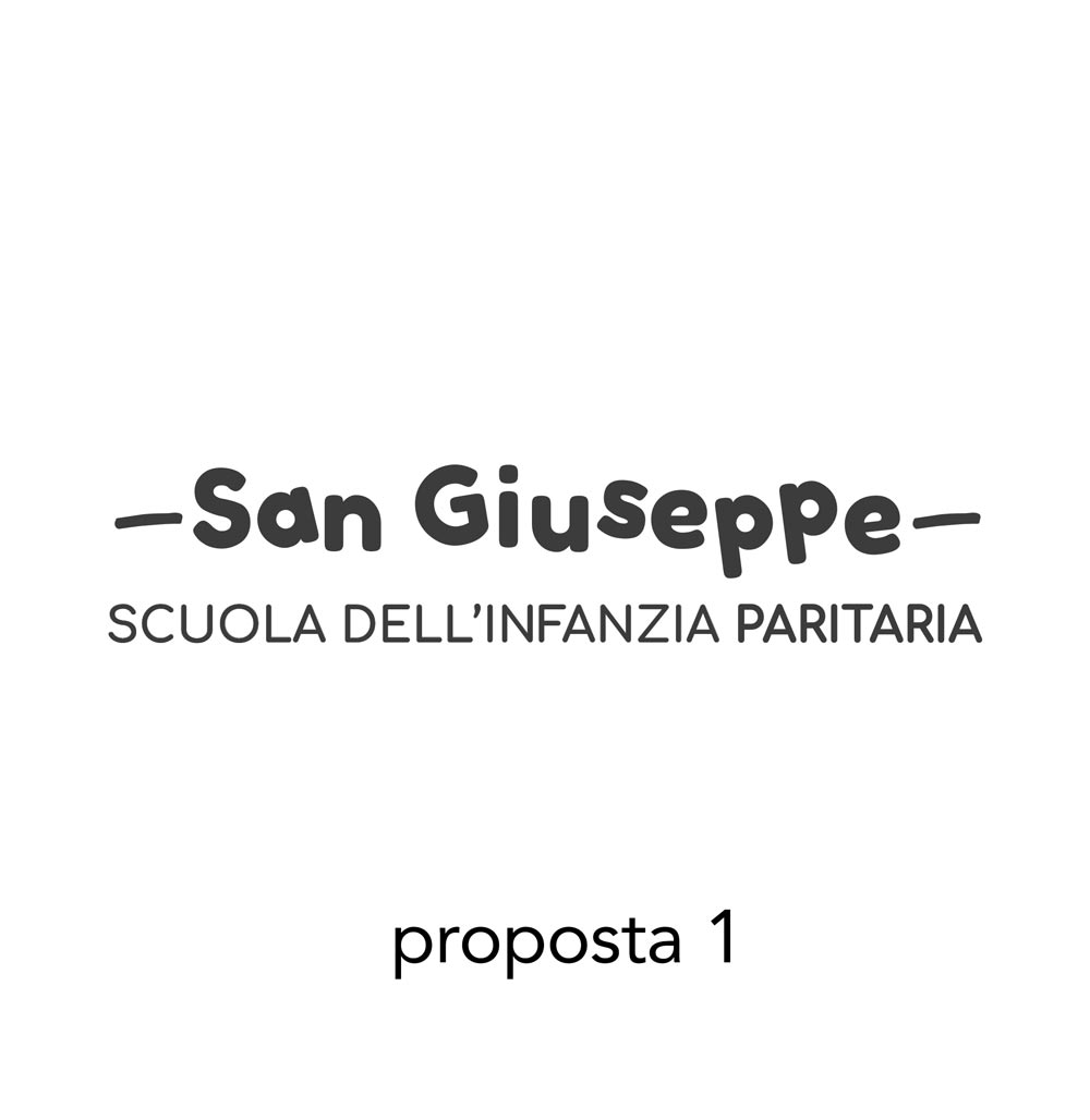 Logo scuola dell'infanzia proposta 1