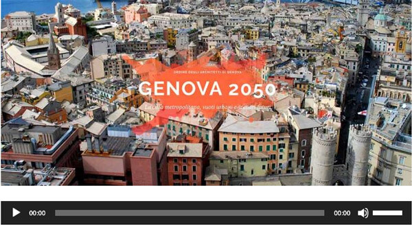 Presentazione Genova2050, il portale Web degli architetti