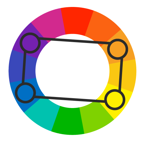 Realizzazione Logo Aziendale Milano - Colori tetradici Realizzazione Logo Aziendale Milano - Colori tetradici