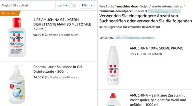 Sciacallaggio O Sopravvivenza Commenti Fuori Luogo A Gogo Amuchina
