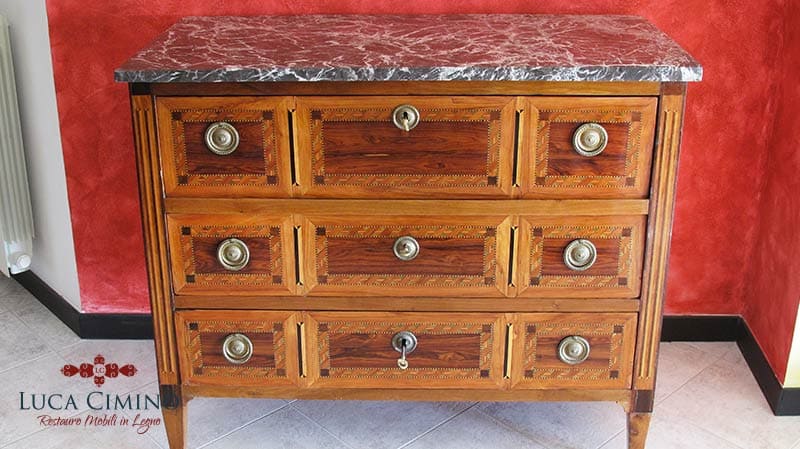 Luca Cimino Restauro Como Commode Cassettoni Antichi Genova
