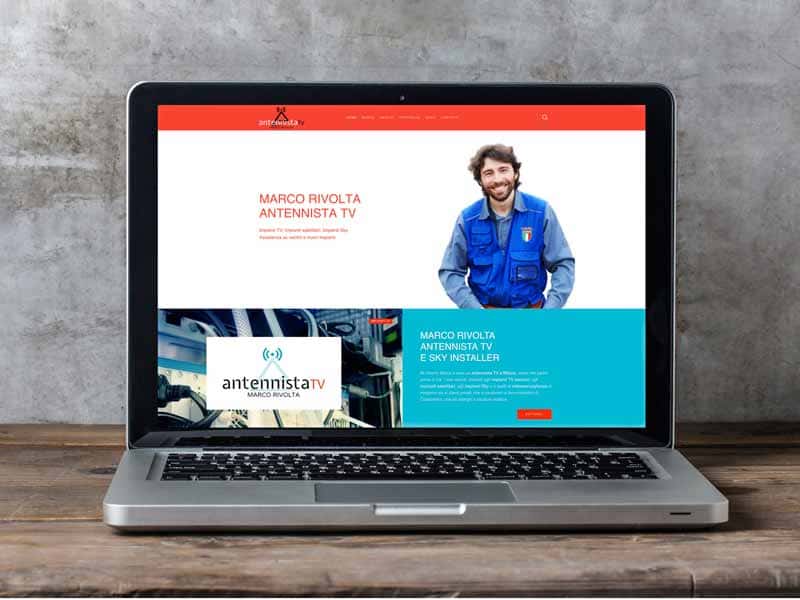 Sito Web Marco Rivolta Antennista Tv Milano Pc