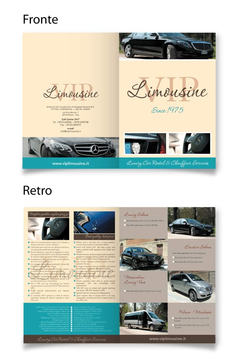 Flyer Vip Limousine Noleggio Auto Lusso 02