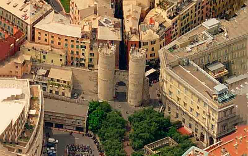 Le torrette di Porta Soprana