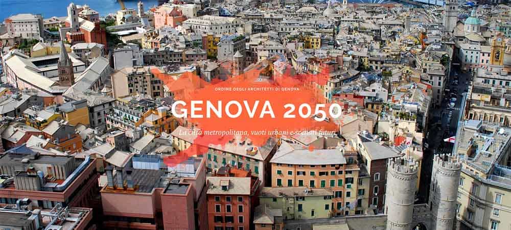 Progettazione del portale genova 2050 per gli architetti for Sito per architetti