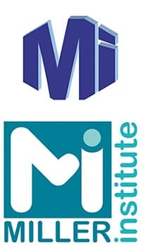 Logo Miller Institute prima e dopo