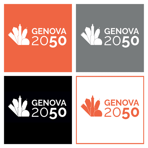 Logo Genova 2050: portale dei progetti di architettura per Genova2050
