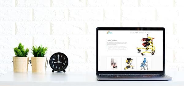 Realizzazione sito Web ausili ortopedici per bambini disabili - CREHA