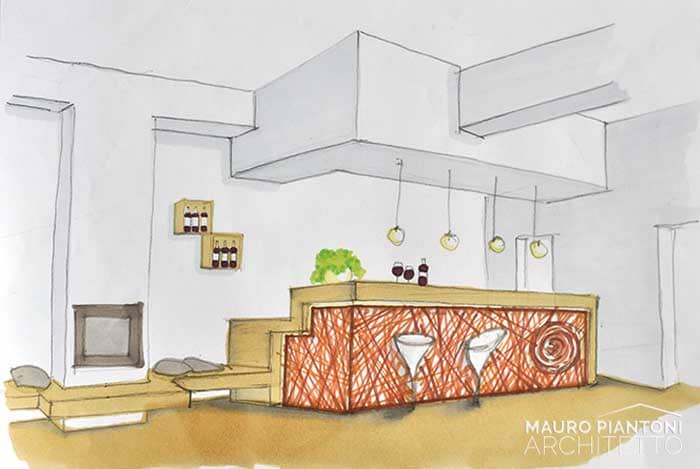 Schizzi Progettazione Interni 04