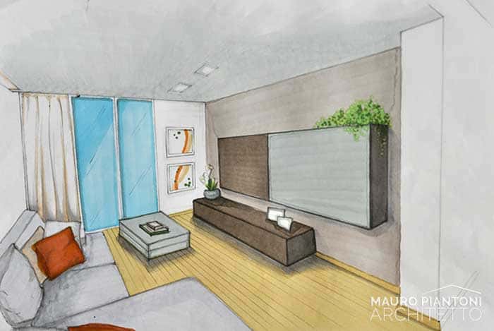 Schizzi Progettazione Interni 05