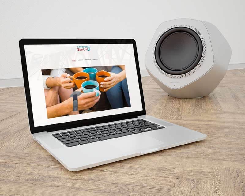Sviluppo sito web per San UP ortopedia a Milano