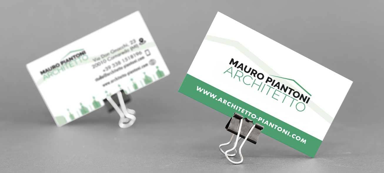 Progettazione biglietti da visita per un Architetto a Milano