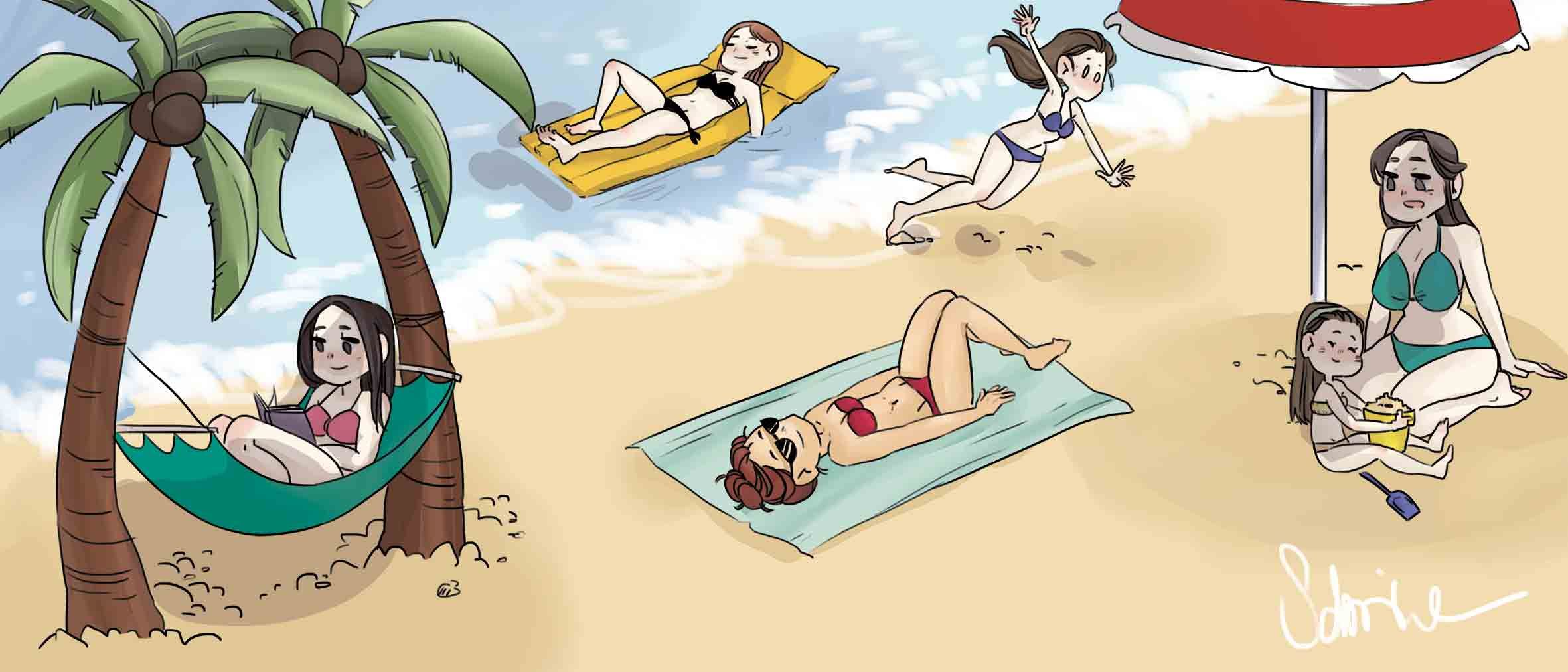 Buone Vacanze dalle ragazze di Made In Magic, Web Agency Milano!