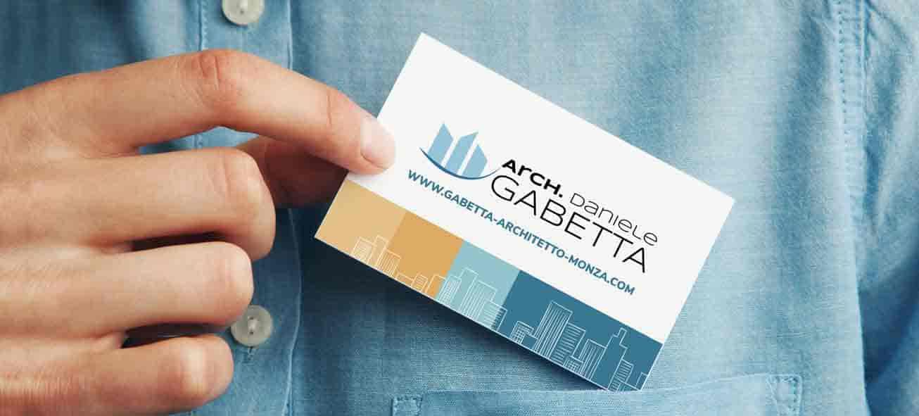 Progettazione biglietti da visita per un Architetto a Monza
