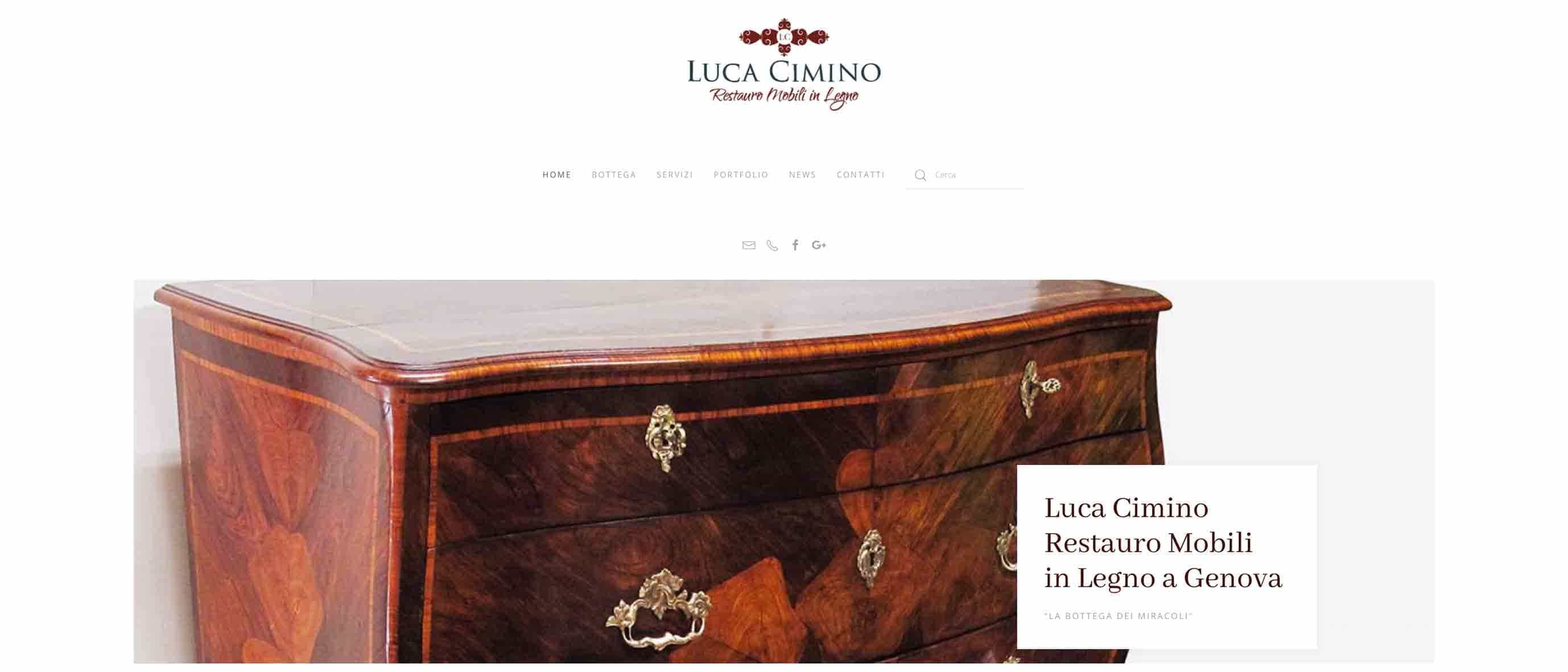 Luca Cimino: Restauro mobili antichi a Genova