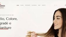 Realizzazione sito Internet parrucchiera a Milano - Carmen Gurnari