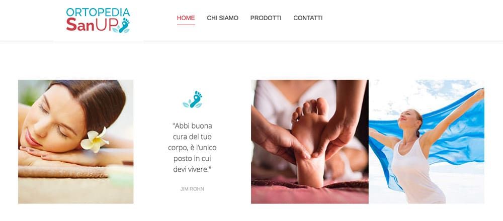 San UP Ortopedia Milano, negozio di prodotti ortopedici