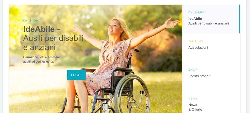 IdeAbile - Carrozzine per Disabili e Ausili per Anziani