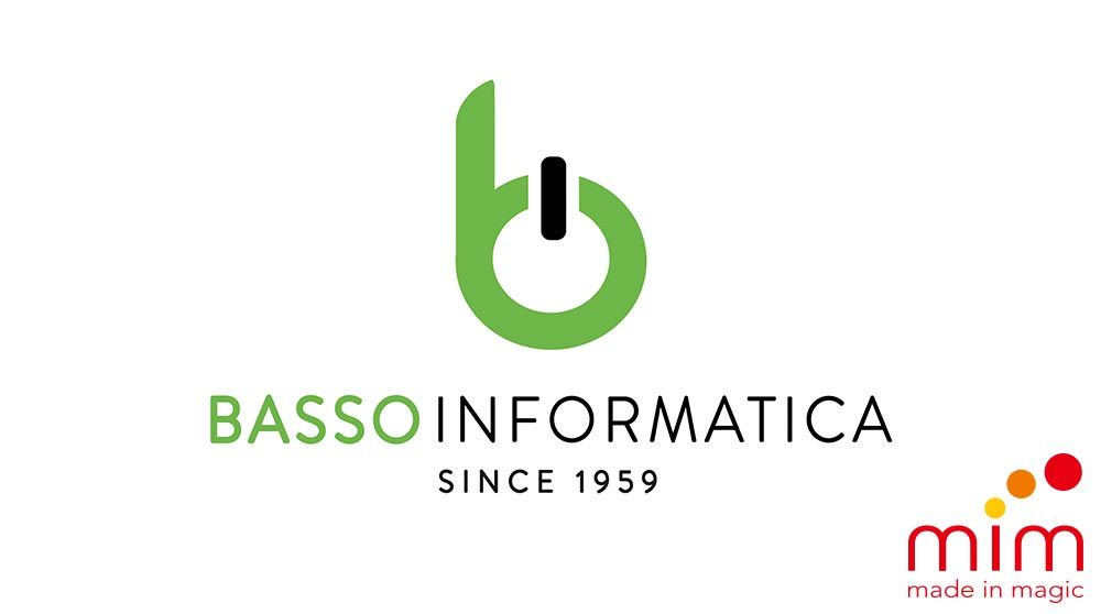Progettazione Logo Aziendale Milano: Basso Informatica Gallarate
