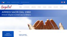 Realizzazione sito Web di Segatel Arredi sacri e articoli religiosi